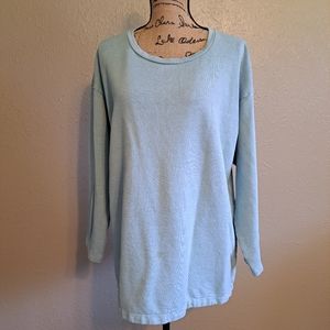 Eileen Fisher organic cotton & recycled linen sweatshirt XL